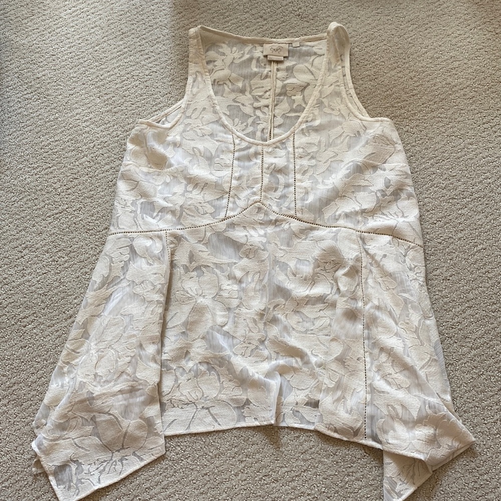 Anthropologie Lace tank